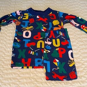 Hanna Andersson Long John Pajama Sets 100/4 year